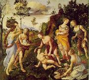 Piero di Cosimo The Finding of Vulcan on Lemnos oil painting reproduction